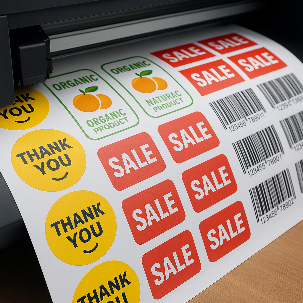 Sticker printing and label printing in Nairobi